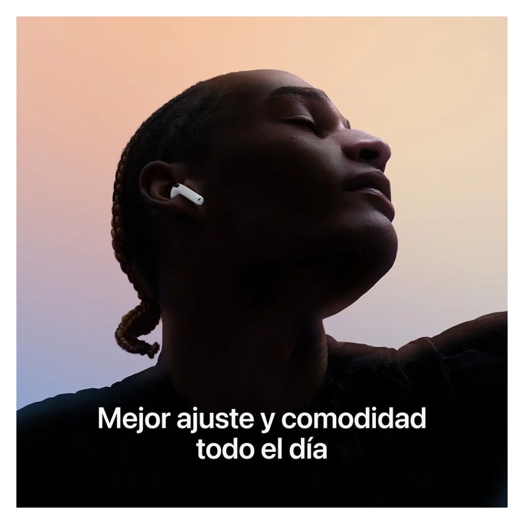 AUDIFONOS BLUETOOTH AIRPODS 4TA GEN - BLANCO - 4