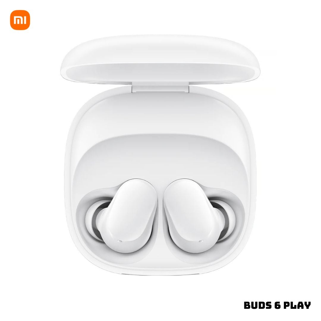 AUDIFONOS BLUETOOTH XIAOMI REDMI BUDS 6 PLAY - BLANCO - 1