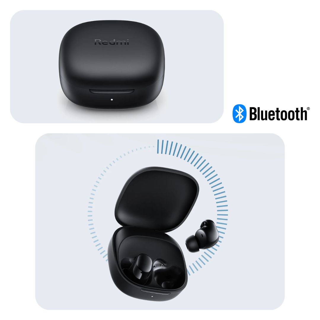 AUDIFONOS BLUETOOTH XIAOMI REDMI BUDS 6 PLAY - BLANCO - 4