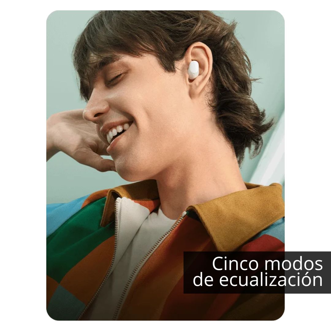 AUDIFONOS BLUETOOTH XIAOMI REDMI BUDS 6 PLAY - BLANCO - 8