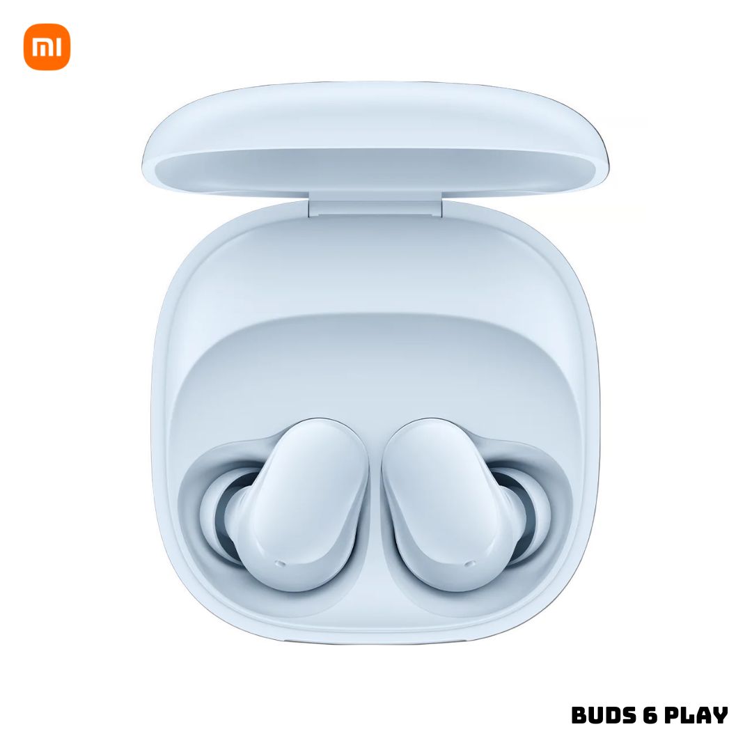AUDIFONOS BLUETOOTH XIAOMI REDMI BUDS 6 PLAY - CELESTE - 1