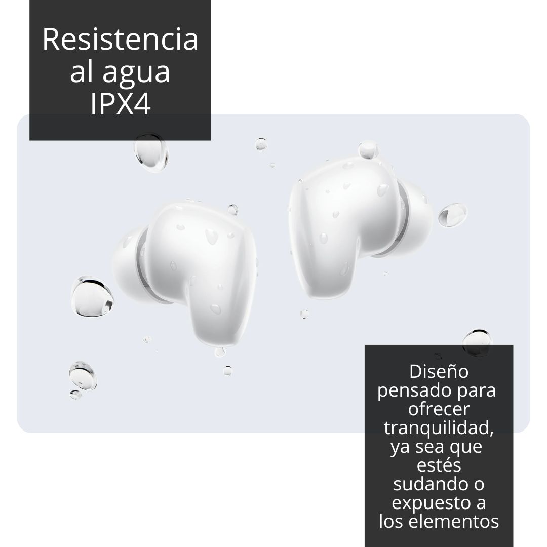 AUDIFONOS BLUETOOTH XIAOMI REDMI BUDS 6 PLAY - CELESTE - 6