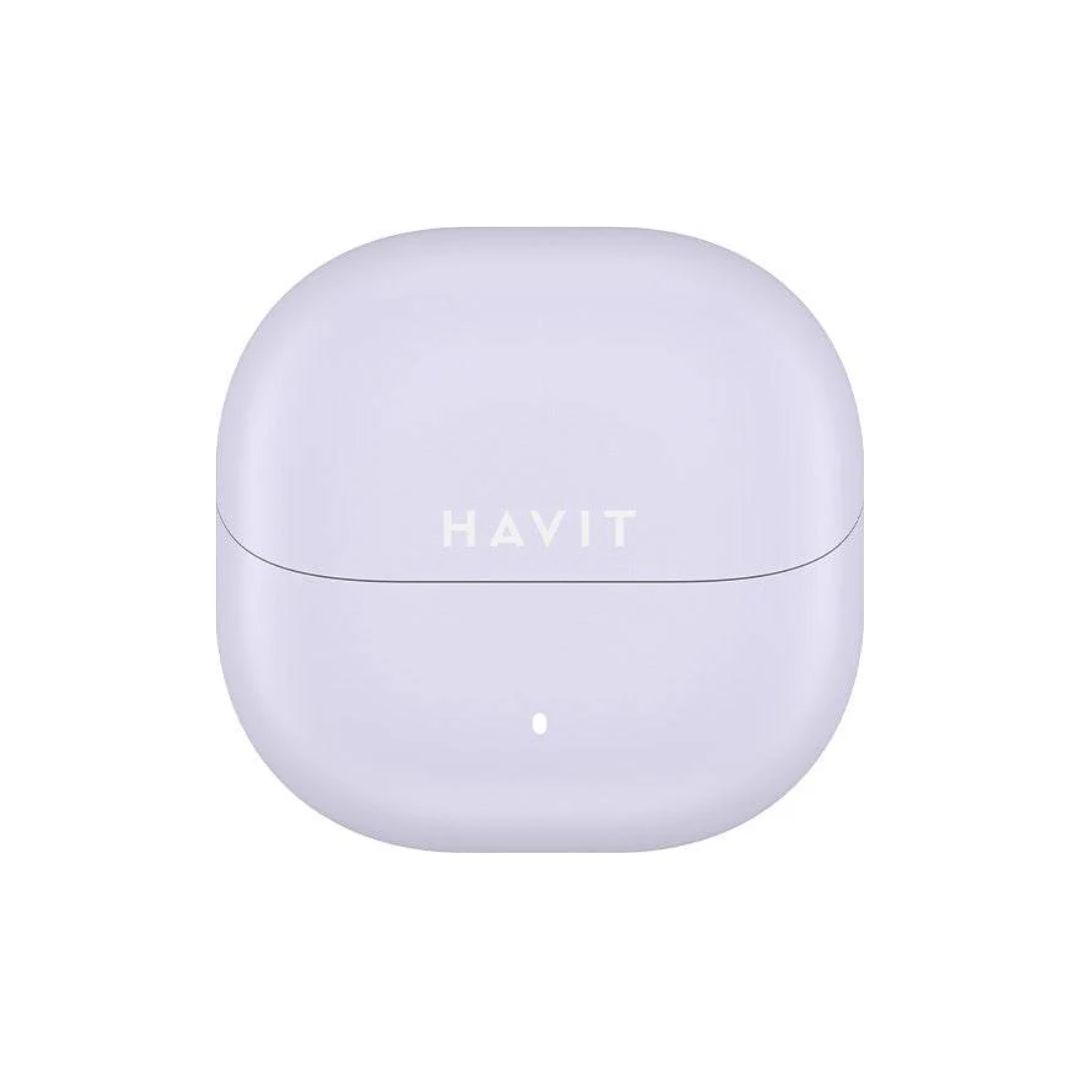 AUDIFONOS BLUETOOTH HAVIT LIFE 04T TW888 LITE - MORADO - 2