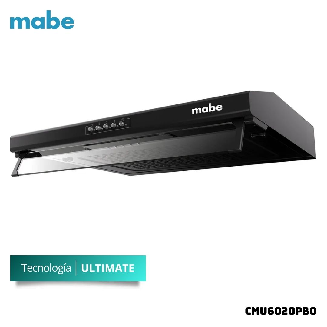 CAMPANA EXTRACTORA MABE 60 CM NEGRO - CMU6020PB0 - 1