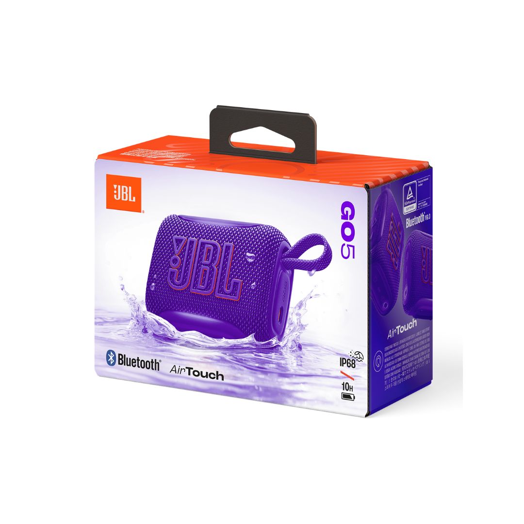 PARLANTE JBL GO 5 BLUETOOTH AIRTOUCH - MORADO - 8