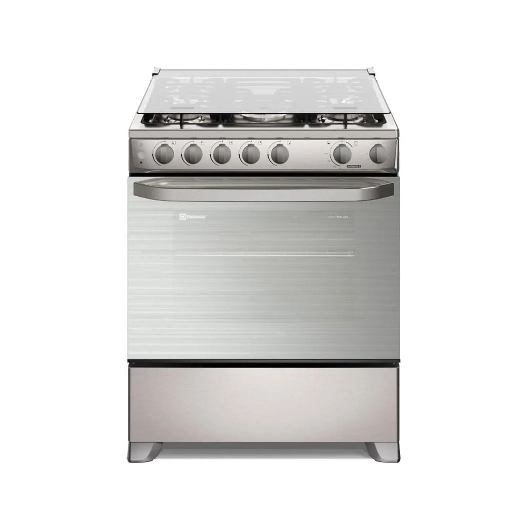 COCINA DE PIE ELECTROLUX A GAS 5 HORNILLAS ACERO INOX - FE5LMR - 2
