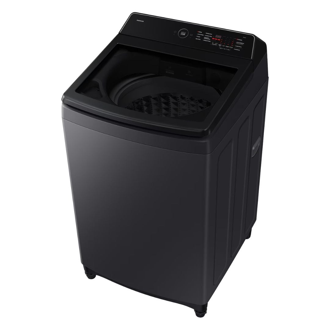 LAVADORA SAMSUNG ECOBUBBLE 19 KG CARGA SUPERIOR GRIS GRAFITO - WA40F19E7CPE - 4