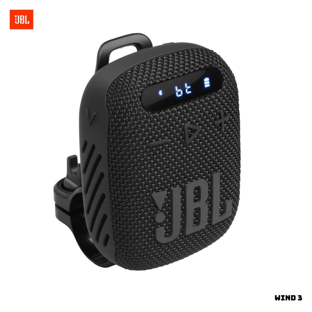 PARLANTE BLUETOOTH JBL WIND 3 CON RADIO FM Y SOPORTE - 1