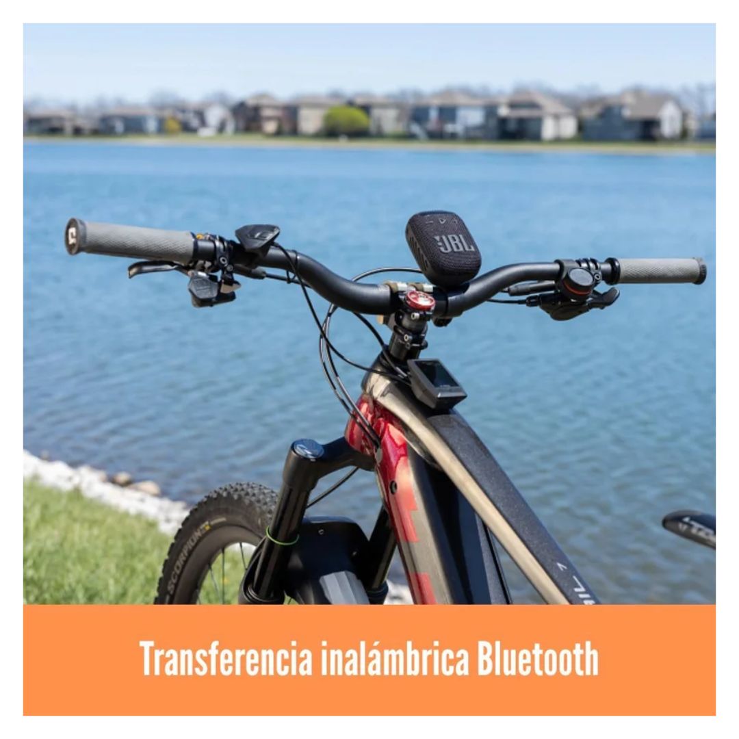 PARLANTE BLUETOOTH JBL WIND 3 CON RADIO FM Y SOPORTE - 6