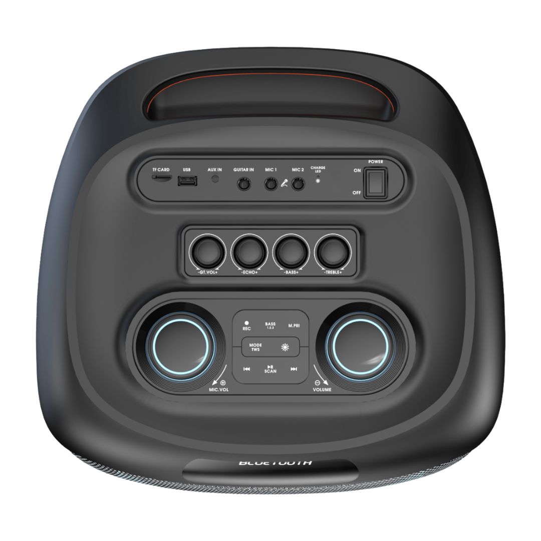 PARLANTE HALION CON BATERIA 120W RMS 1 MICROFONO - HA-2101 RAPTOR - 3
