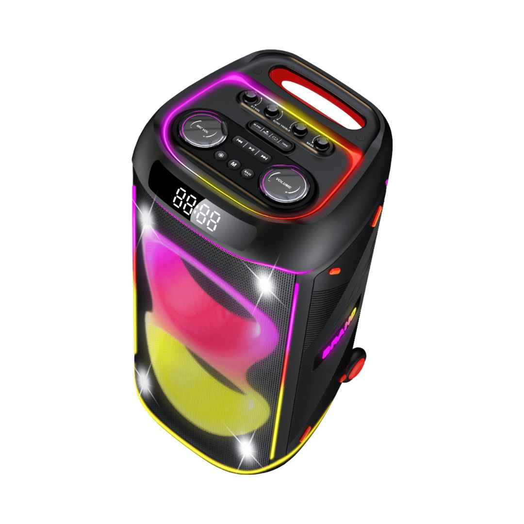 PARLANTE HALION CON BATERIA 120W RMS 1 MICROFONO - HA-2810 - 3
