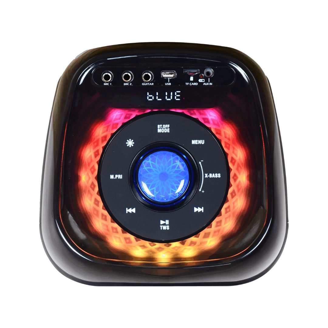 PARLANTE KASSEL CON BATERIA 40W RMS 1 MICROFONO - K2822 - 3