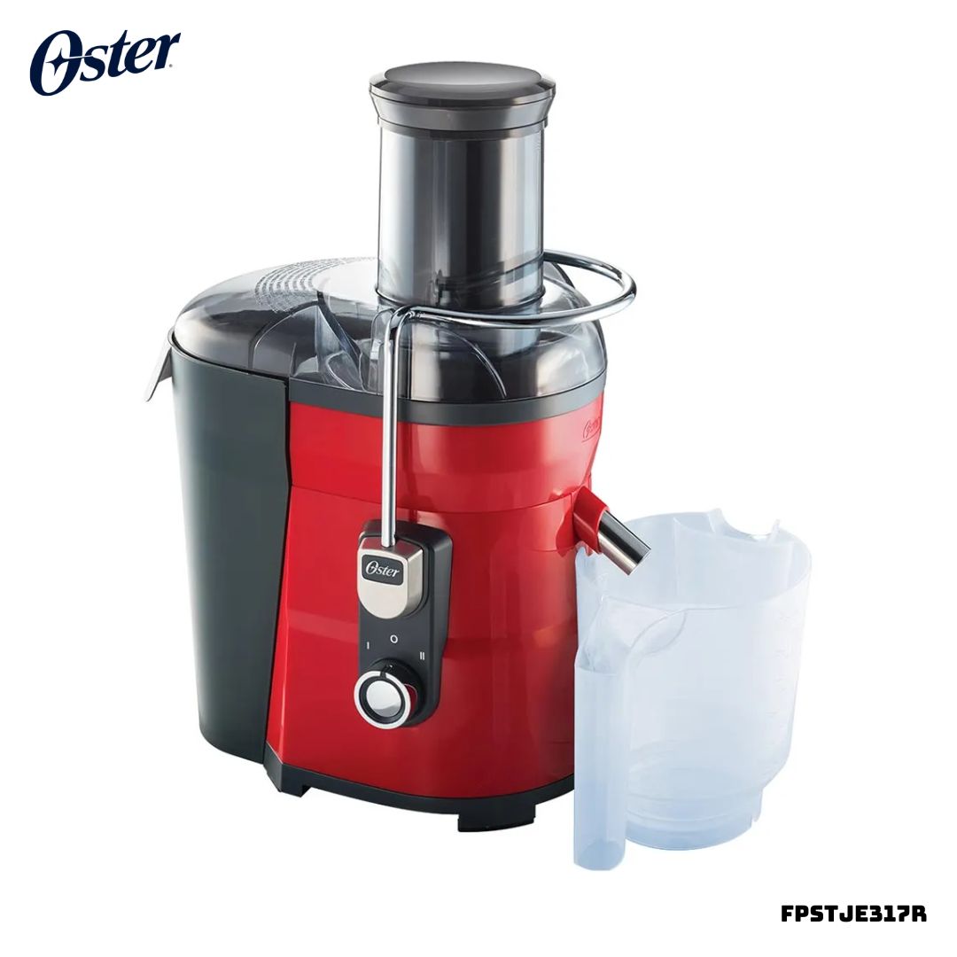 EXTRACTOR DE JUGOS OSTER ROJO BOCA ANCHA - FPSTJE317R - 1