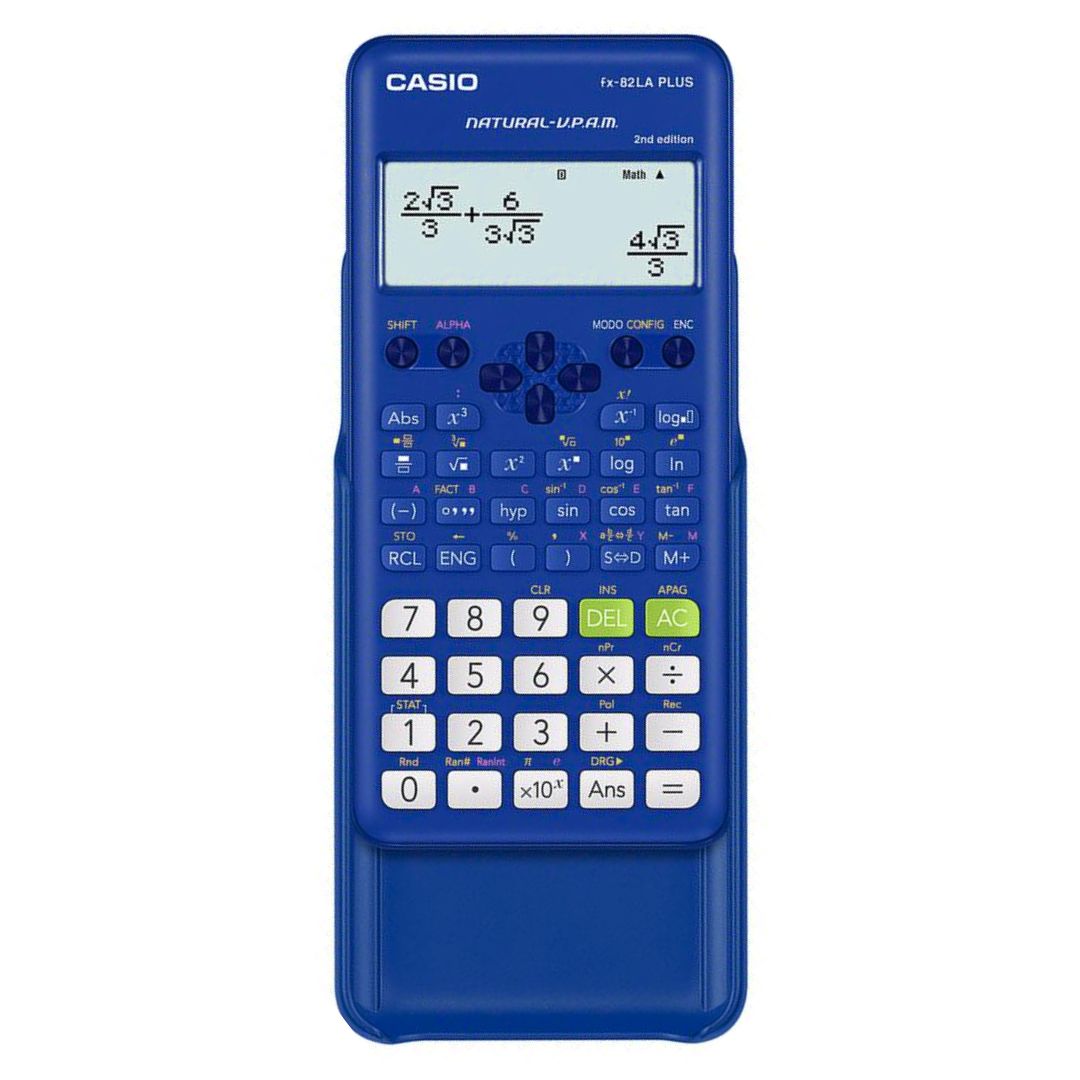 CALCULADORA CIENTIFICA CASIO FX-82LA PLUS-BU 2ND EDITION - AZUL - 2