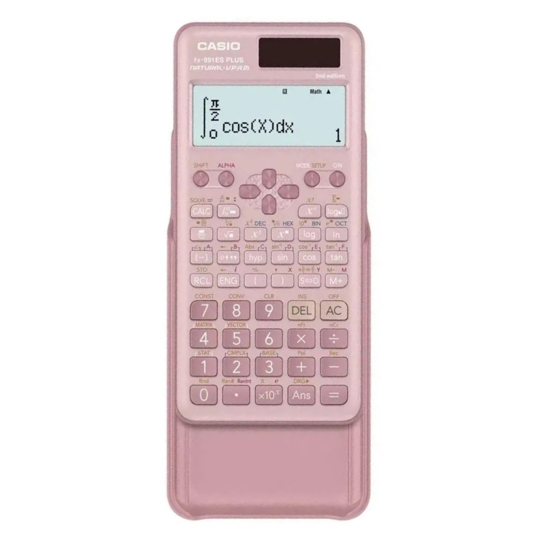 CALCULADORA CIENTIFICA CASIO FX-991ES PLUS-PK 2ND EDITION - ROSADO - 2