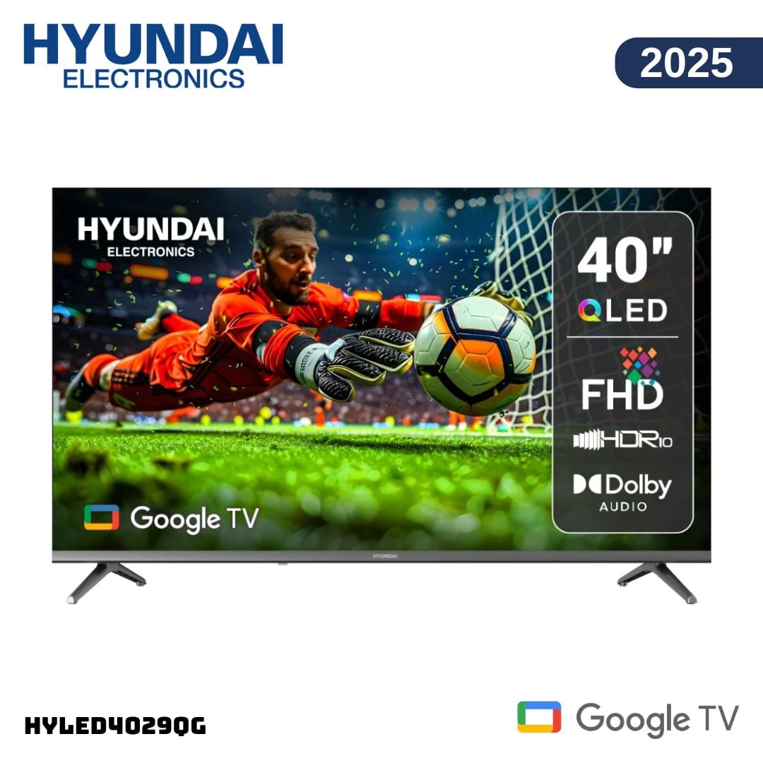TELEVISOR HYUNDAI 40 QLED SMART TV GOOGLE TV HD - HYLED4029QG - 1