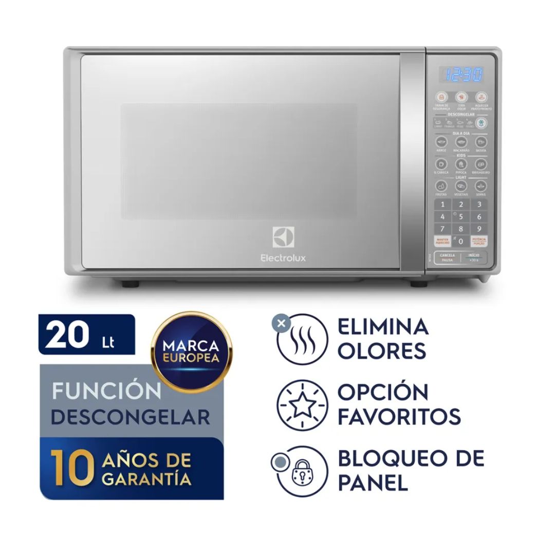 HORNO MICROONDAS ELECTROLUX 20 L - EMDO20S2GSRUG - 2
