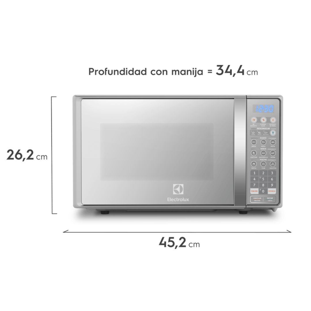 HORNO MICROONDAS ELECTROLUX 20 L - EMDO20S2GSRUG - 3