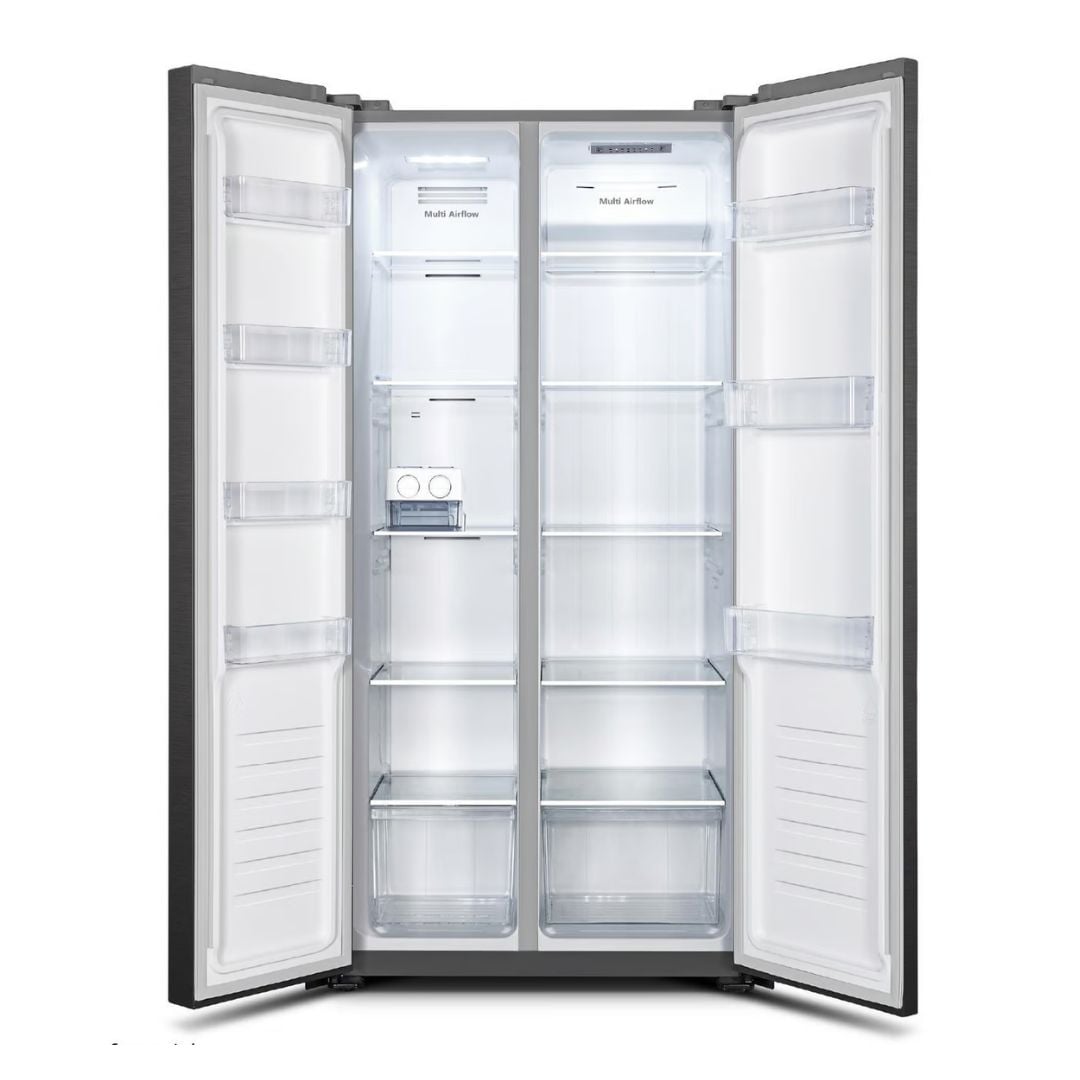 REFRIGERADORA INDURAMA 428 L SIDE BY SIDE PLATEADO - RI-769 - 3