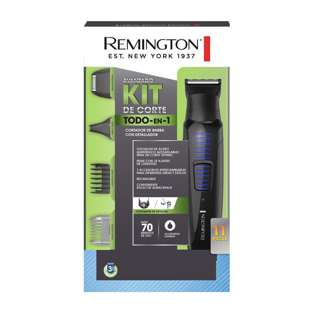 KIT DE CORTE REMINGTON AFEITADOR TODO EN 1 - PG6125 - 6