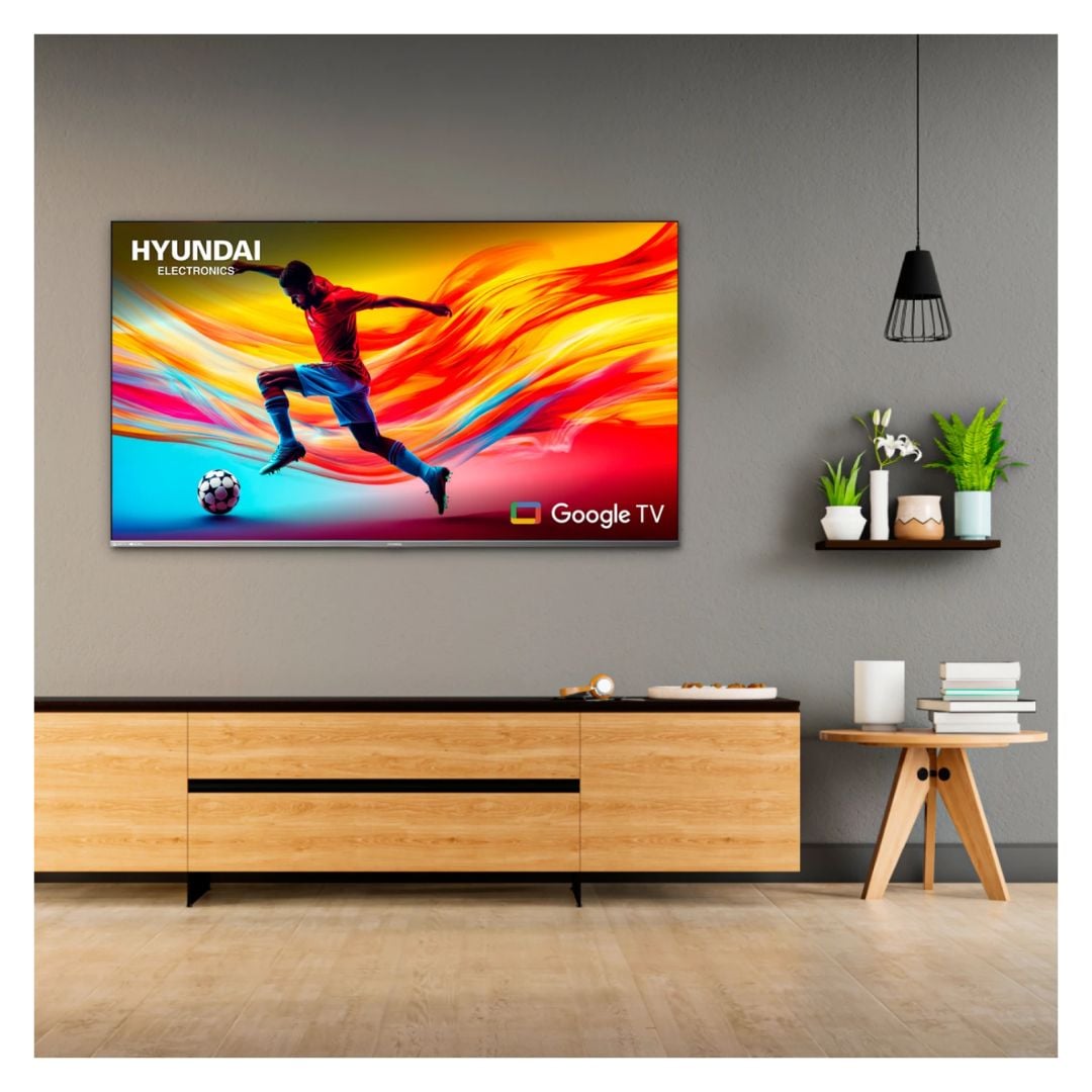 TELEVISOR HYUNDAI 65 QLED SMART TV GOOGLE TV 4K UHD 2025 - HYLED6513QG - 7