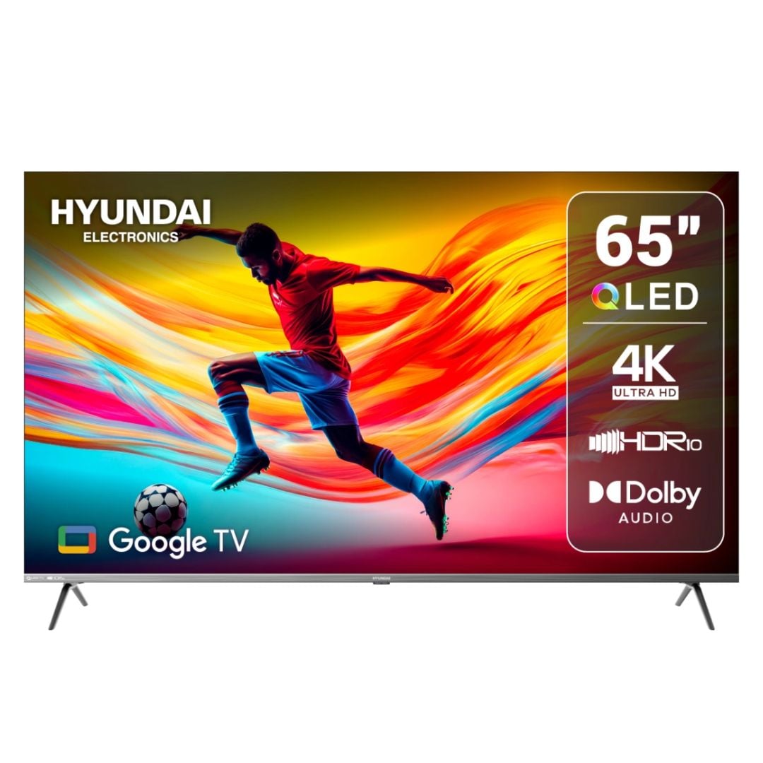 TELEVISOR HYUNDAI 65 QLED SMART TV GOOGLE TV 4K UHD 2025 - HYLED6513QG - 9