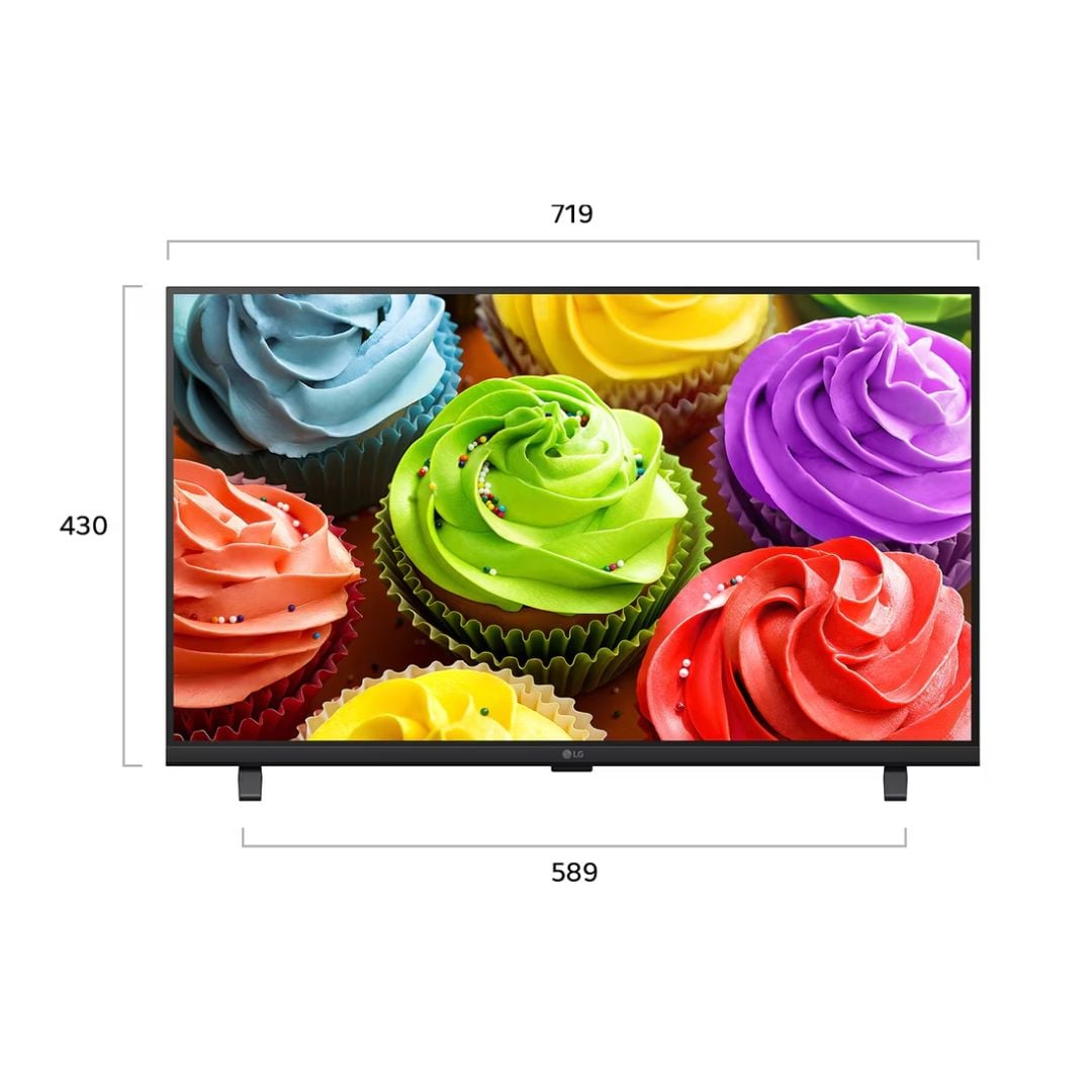 TELEVISOR LG 32 SMART TV WEBOS HUB FHD LED 2026 - 32LB650BPSA - 2