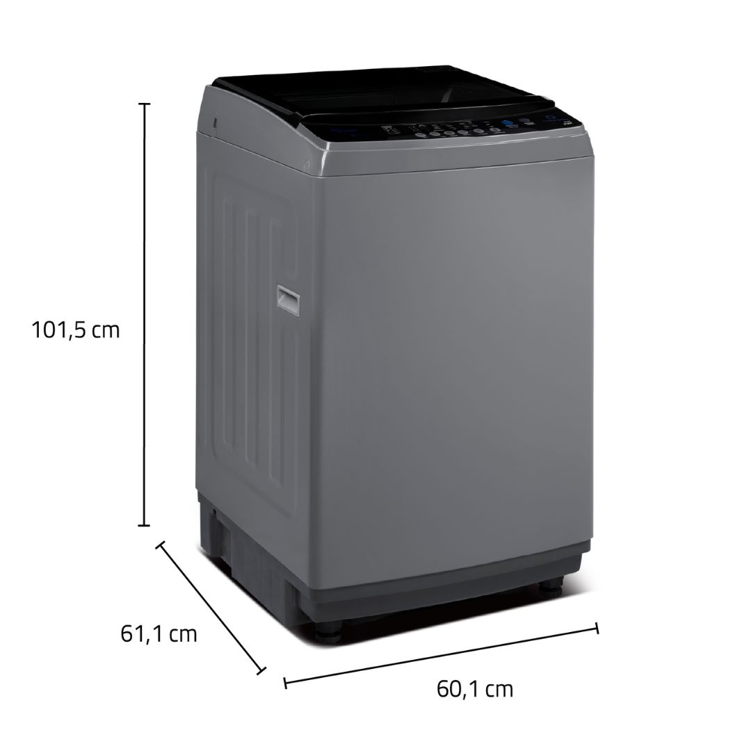 LAVADORA INDURAMA 16 KG CARGA SUPERIOR GRIS OSCURO - LRI-16DGR - 2