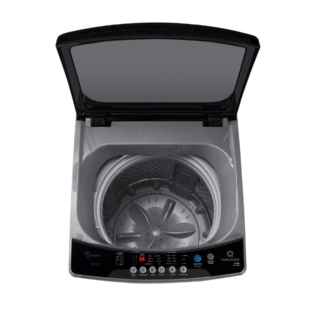 LAVADORA INDURAMA 16 KG CARGA SUPERIOR GRIS OSCURO - LRI-16DGR - 3