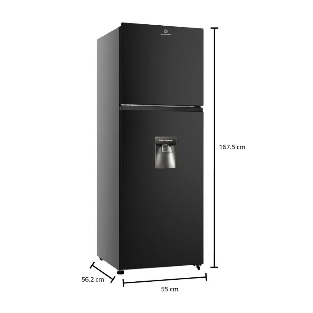 REFRIGERADORA INDURAMA 246 L TOP FREEZER NEGRO - RI-389DNI - 2