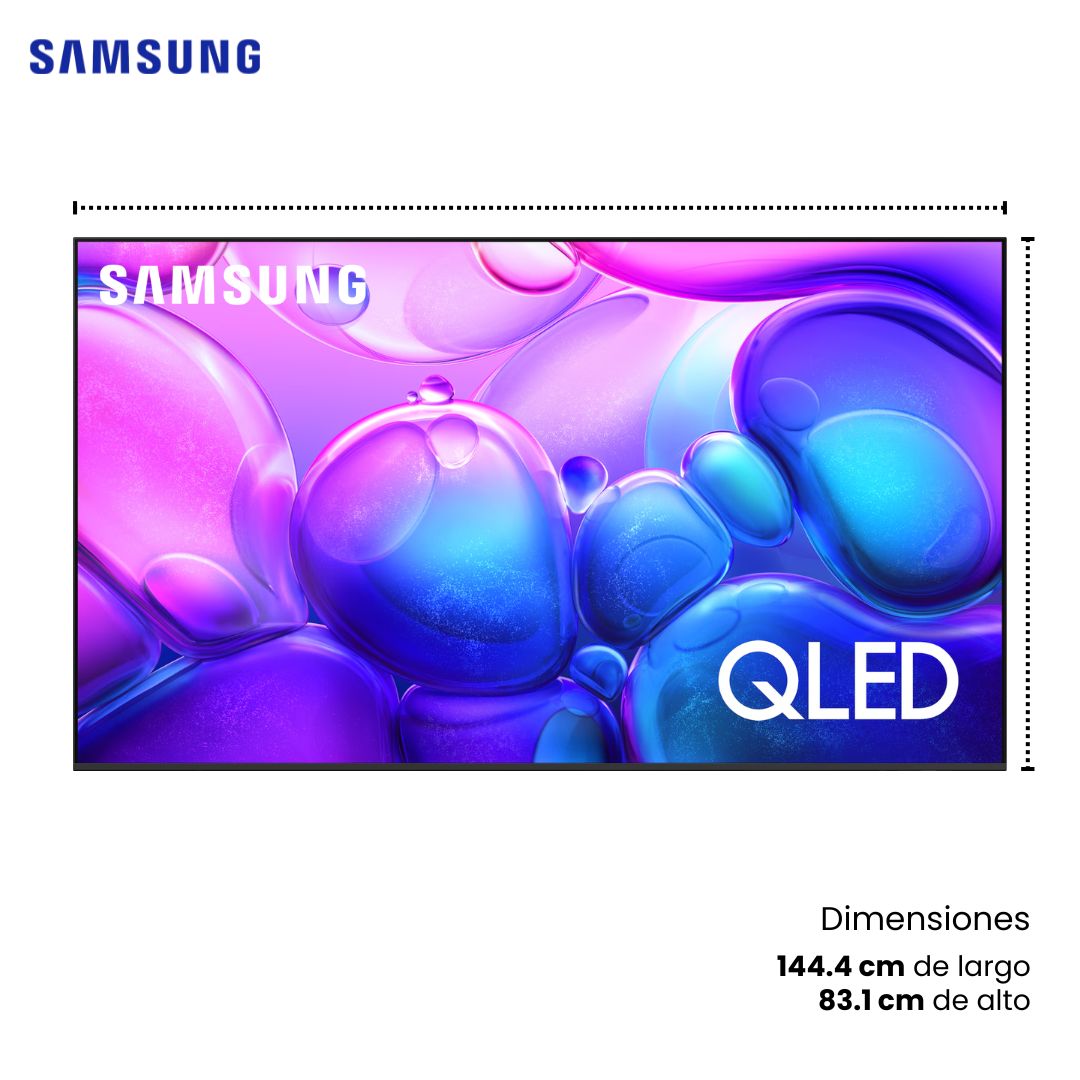 TELEVISOR SAMSUNG 65 QLED SMART TV TIZEON OS 4K UHD 2025 - QN65Q6FAAGXPE - 4