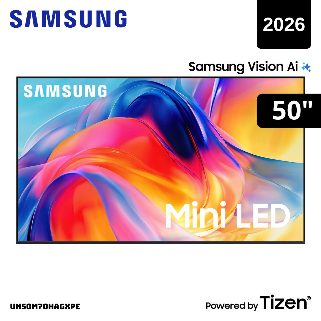 TELEVISOR SAMSUNG 50 MINI LED SMART TV TIZEN OS VISION AI 4K UHD - UN50M70HAGXPE - 1