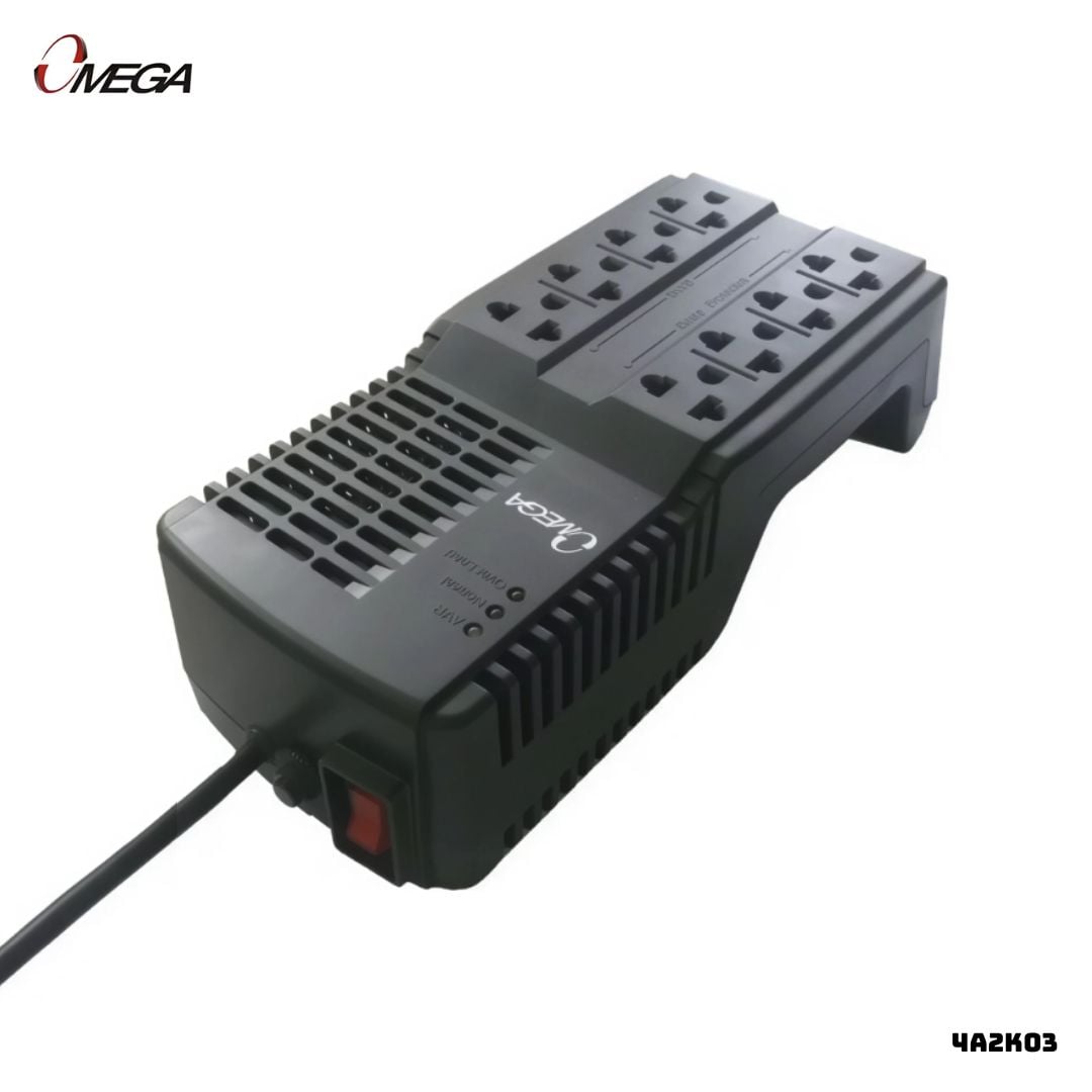 ESTABILIZADOR OMEGA 1000VA 600W 8T - 4A2K03 - 1