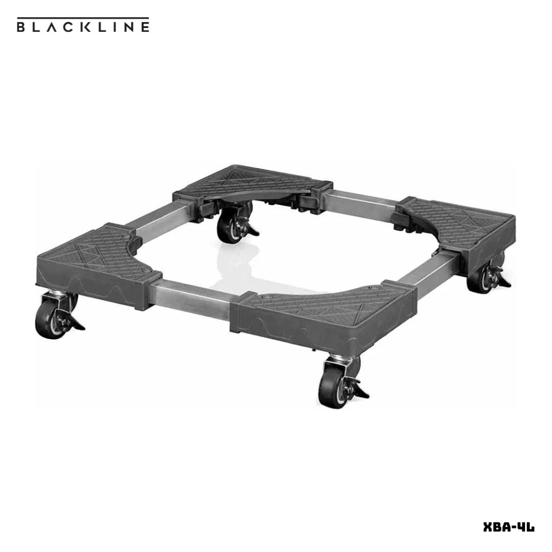 BASE DE METAL BLACKLINE 4 RUEDAS - XBA-4L - 1