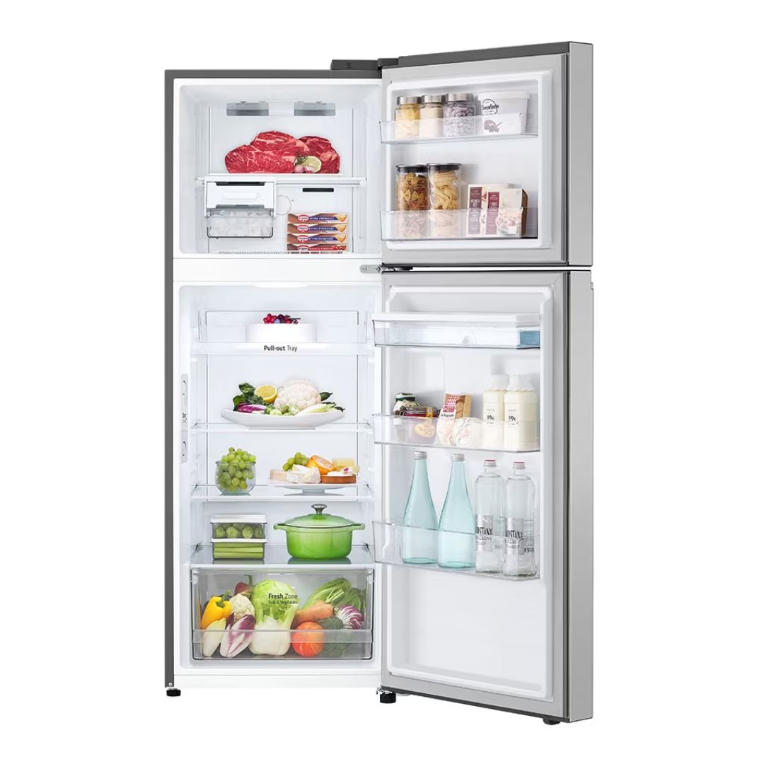 REFRIGERADORA LG 334 L TOP FREEZER PLATEADO - GT33WPP - 4