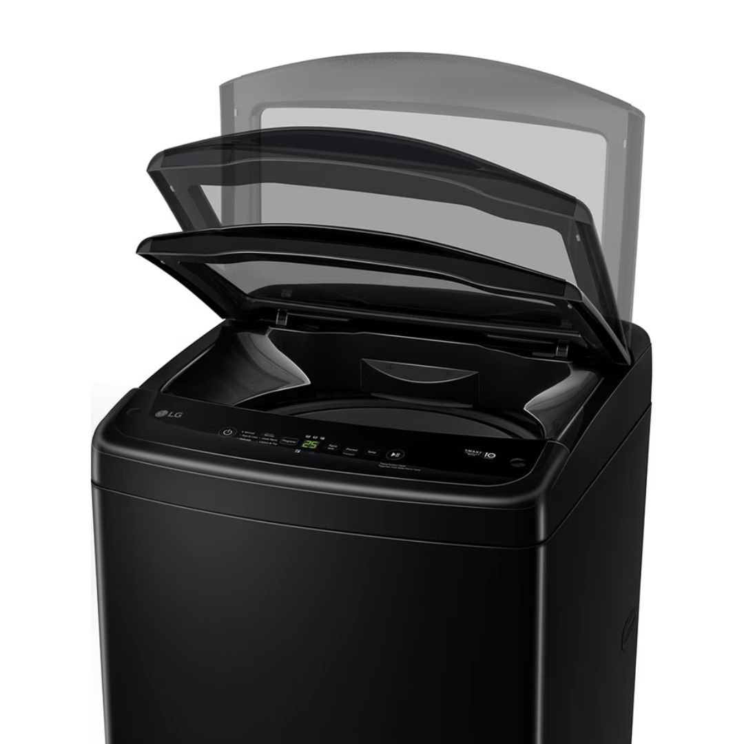 LAVADORA LG TURBODRUM 13 KG CARGA SUPERIOR ONYX NEGRO - WT13OBVTB - 4