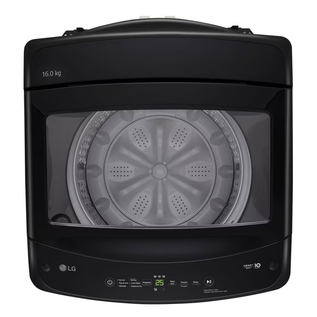 LAVADORA LG TURBODRUM 13 KG CARGA SUPERIOR ONYX NEGRO - WT13OBVTB - 5