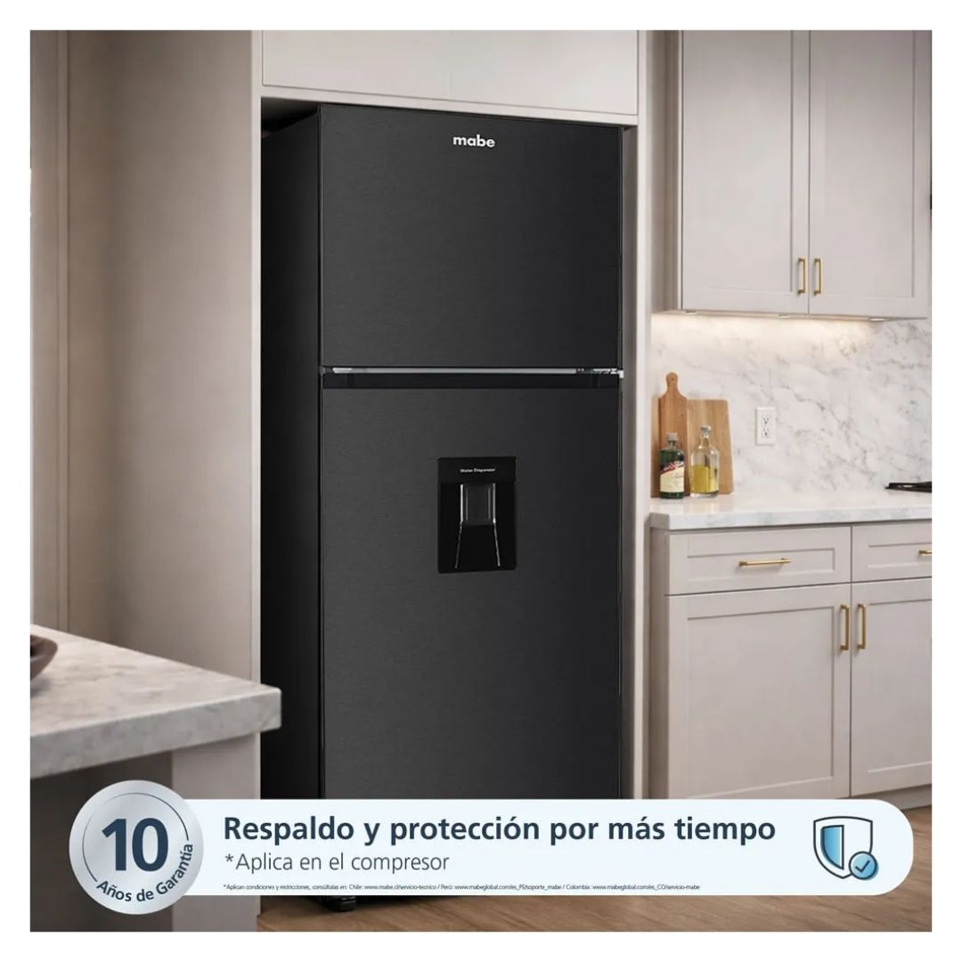 REFRIGERADORA MABE 243 L TOP FREEZER CON DISP DE AGUA GRAFITO - RMN245PAPRP0 - 6
