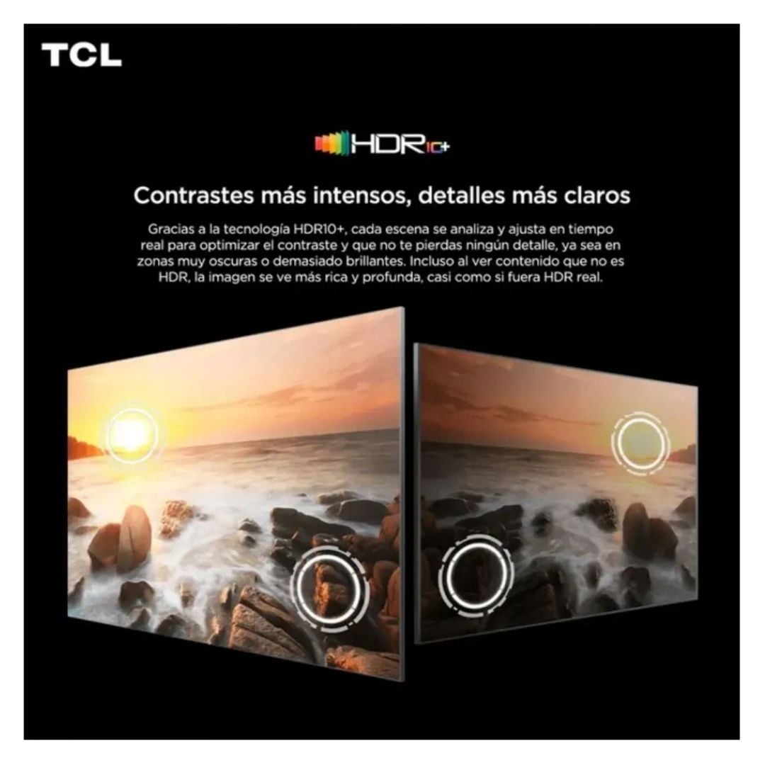 TELEVISOR TCL 32 QLED SMART TV GOOGLE TV FHD 2025 - 32V51C - 6