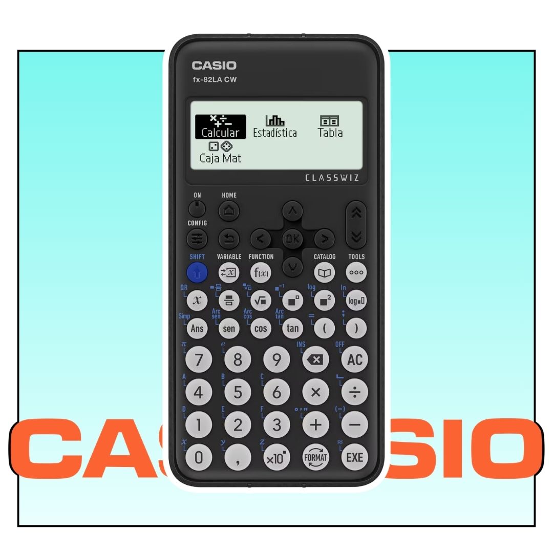 CALCULADORA CIENTIFICA CASIO FX-82LA CW CLASSWIZ - NEGRO - 3