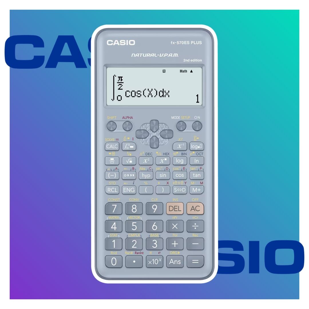 CALCULADORA CIENTIFICA CASIO FX-570ES PLUS-BU 2ND EDITION - AZUL - 2