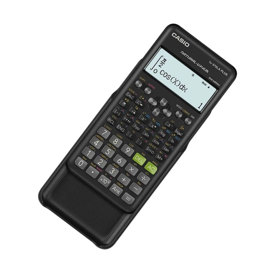 CALCULADORA CIENTIFICA CASIO FX-570LA PLUS 2ND EDITION - NEGRO - 2