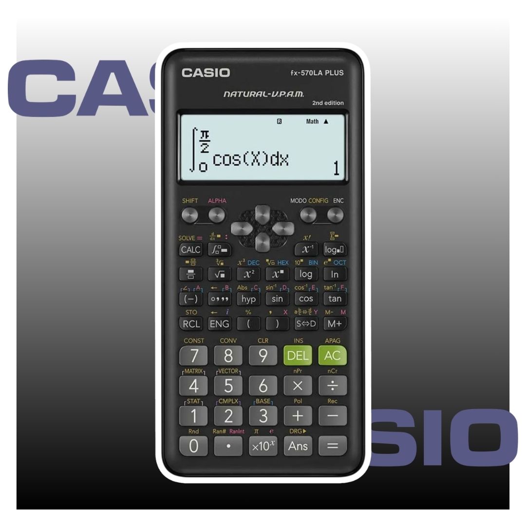 CALCULADORA CIENTIFICA CASIO FX-570LA PLUS 2ND EDITION - NEGRO - 3