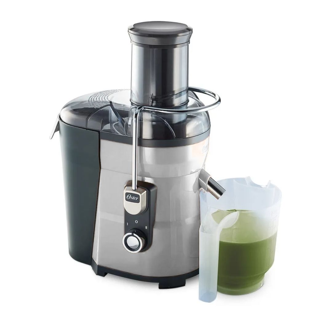 EXTRACTOR DE JUGOS OSTER PLATEADO BOCA ANCHA - FPSTJE317S - 2