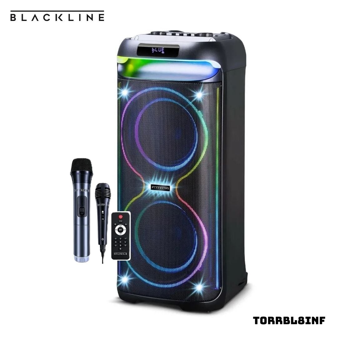 TORRE DE SONIDO BLACKLINE PARTY BOOM - TORRBL8INF - 1