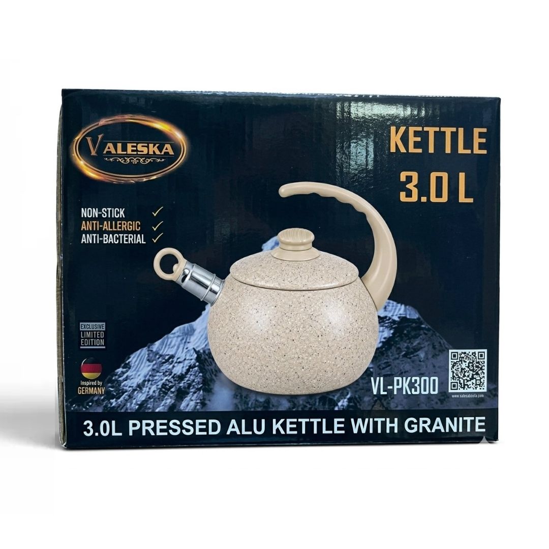 TETERA VALESKA VL-PK300 DE ACERO INOXIDABLE  - BEIGE - 3