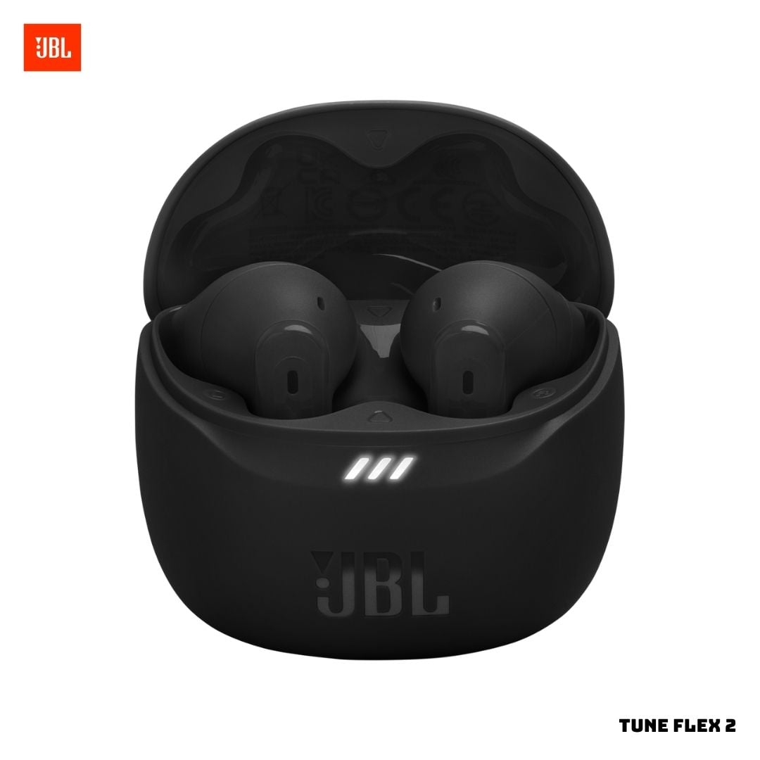 AUDIFONOS BLUETOOTH JBL  WIRELESS TUNE FLEX  2  - NEGRO - 1