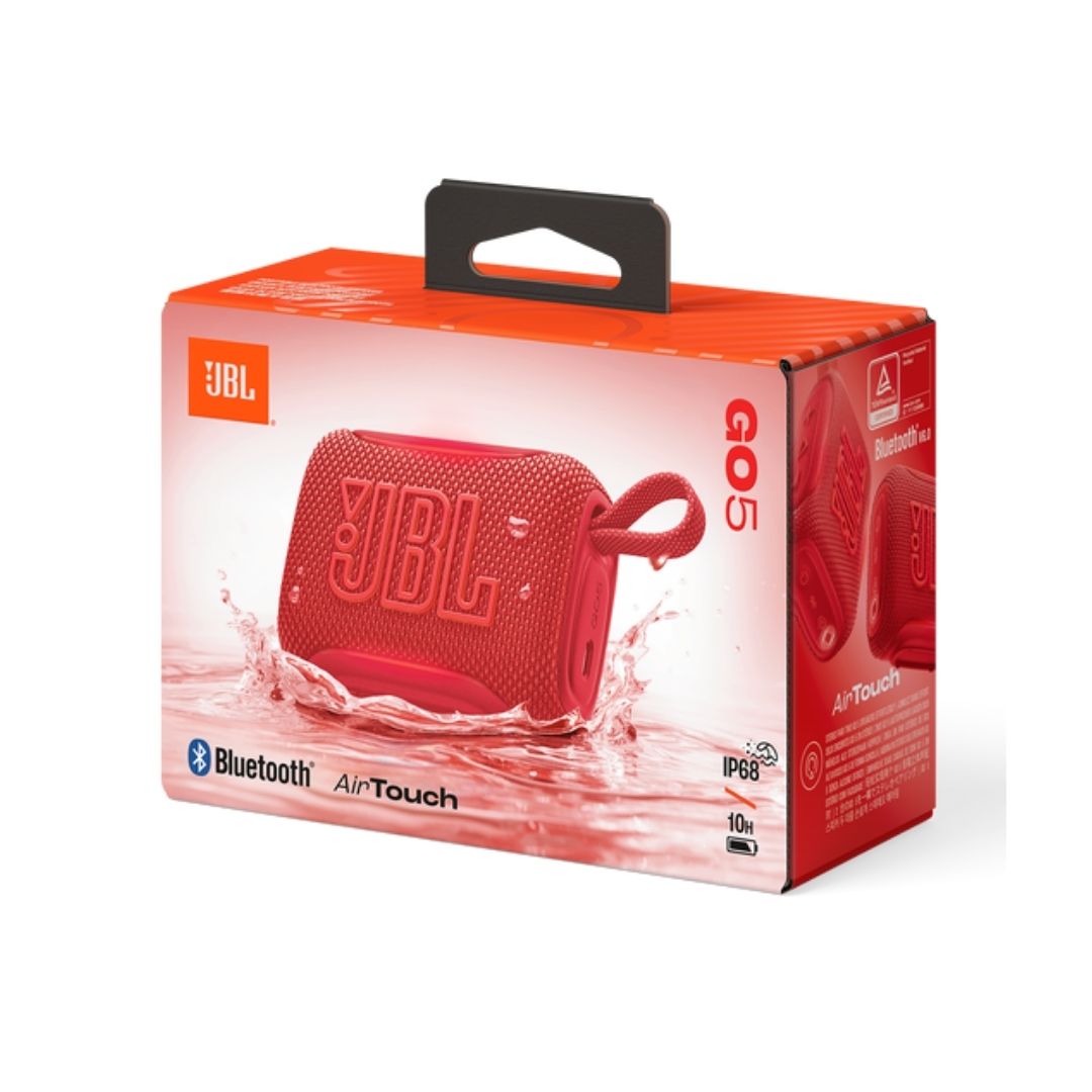 PARLANTE JBL GO 5 BLUETOOTH AIRTOUCH - ROJO - 8