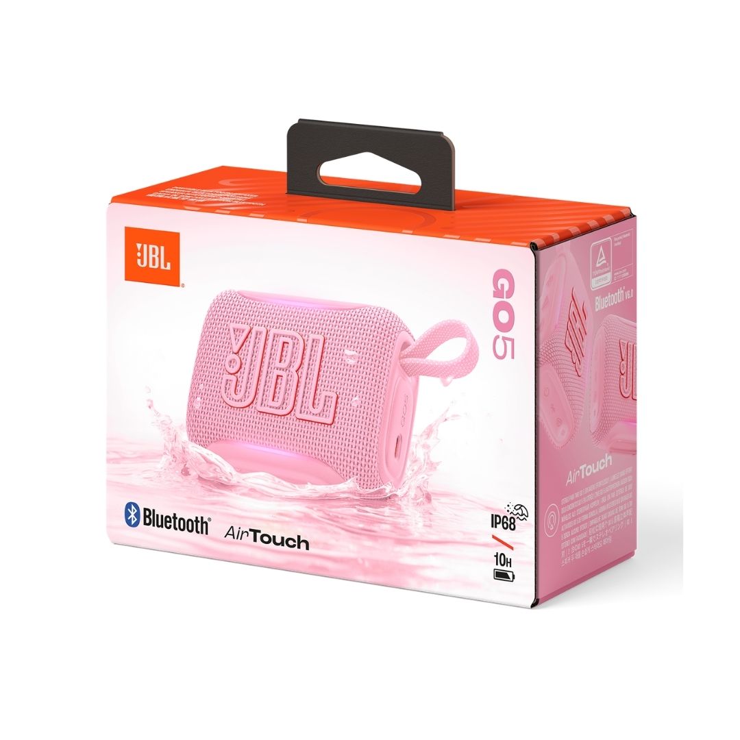 PARLANTE JBL GO 5 BLUETOOTH AIRTOUCH - ROSADO - 8