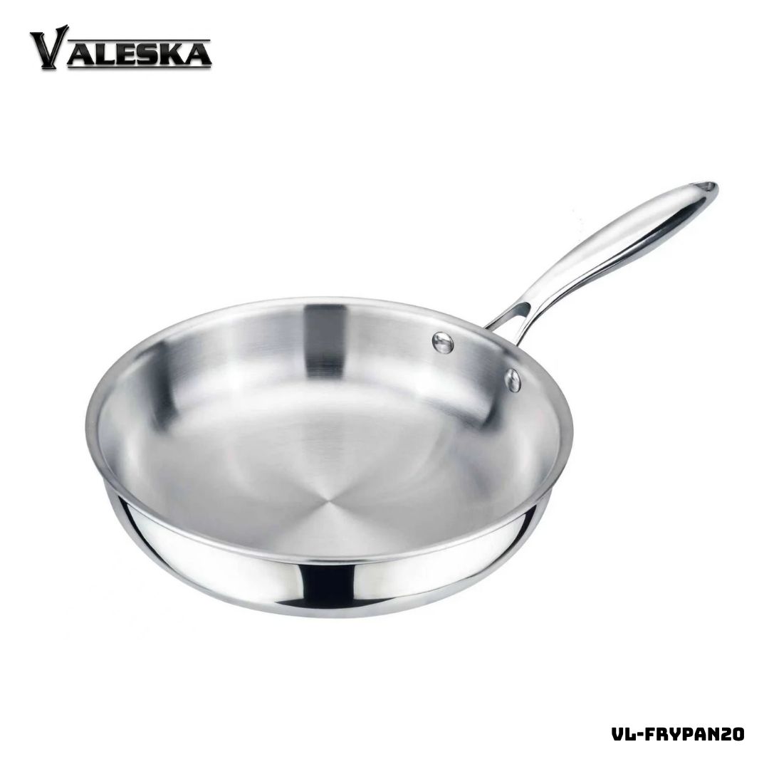 SARTE ACERO INOXIDABLE 20CM VALESKA - VL-FRYPAN20 - 1